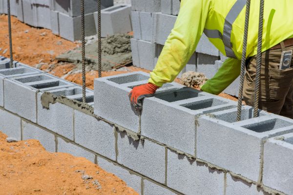Concrete Blocks Installation in Tampa