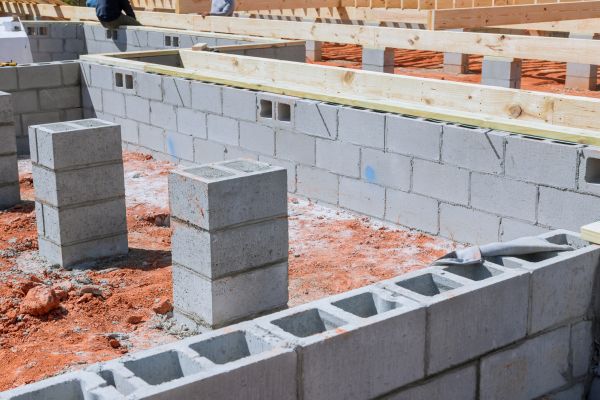 Cement Block Installation in Tampa
